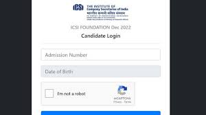icsi cs foundation admit card 2022 out