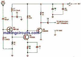Antenna Booster Amplifier Circuits