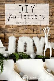 Fur Letters You Can Make On Your Own To