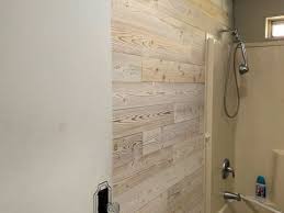 faux shiplap l and stick wood plank