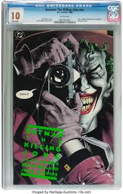 Barbara gordon as batgirl was a character who'd been adapted into comics from that television show. Batman The Killing Joke Nn First Printing Dc 1988 Cgc Mt 10 0 Lot 12294 Heritage Auctions