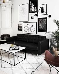 10 Black Sofas For A Dramatic Look