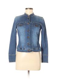 Details About Bandolino Women Blue Denim Jacket Med Petite