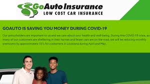 Find out how much coverage makes sense for you. Goauto Insurance Offering Reductions In Monthly Premiums For Active Automobile Policyholders Wgno