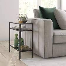 Jamir End Table Glass Top End Tables