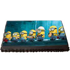 Choose luscious minion cake from wide range of minion cake designs. Send Minions Cartoon Photo Cake Gifts To Chennai