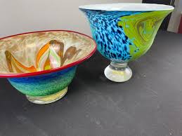 Large Decorative Glass Bowls