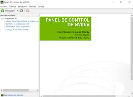 Problemas con el Panel de control de NVIDIA - Microsoft Community