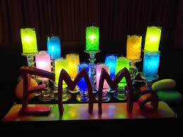 Bat Mitzvah Candle Lighting Display Party Perfect Boca