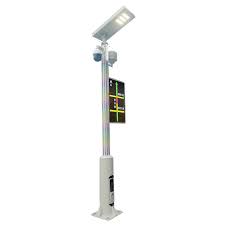 Smart Led Wifi Street Light With Car Charging Led Advertising Light Display Aluminum Smart Street Light Pole Buy Smart Light Pole With Wifi Lamp