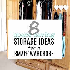 They are highly durable and extra strong, with an exceptional finish to. 8 Amazing Space Saving Storage Ideas For A Small Wardrobe