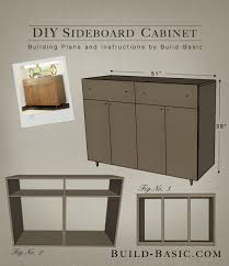 build a diy sideboard cabinet build basic