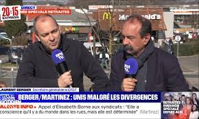Philippe Martinez et Laurent Berger, la bromance qu'on n'attendait pas -  Quotidien | TMC