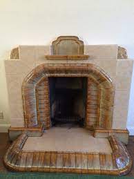 Art Deco Fireplace Houzz Uk
