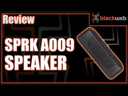 blackweb sprk bluetooth speaker review