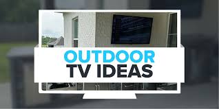 8 Outstanding Outdoor Tv Ideas For The