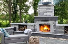 best outdoor fireplaces long island in