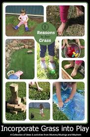 Ideas For Incorporating Grass Into Play