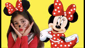 minnie mouse makeup face painting