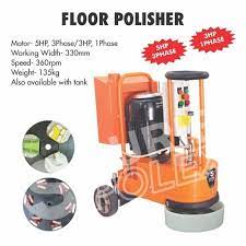 floor polisher and grinder machine with