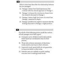 The Sat Reading Test Synthesis Article Khan Academy