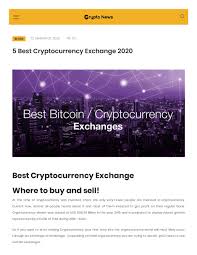 I'm sure you've heard of it. 5 Best Cryptocurrency Exchange 2020 By Rishabh Wadhwa Issuu