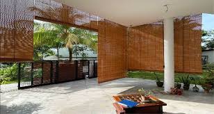 Outdoor Bamboo Blinds Singapore