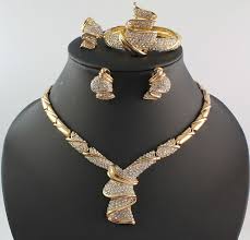 fashion women 18k gold plated africa