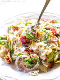 blt pasta salad recipe video the