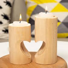 Candle Holder Wood Candle Holder Cute