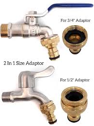 solid full br adaptor connector 3 4