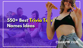 Here are some best and impressive trivia team names. 550 All Time Best Trivia Team Names Ideas 2021