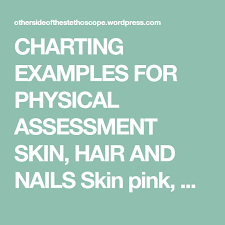 Charting Examples For Physical Assessment Good To Know