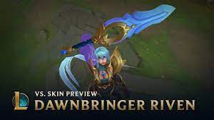 Dawnbringer Riven | VS. Skin Preview - League of Legends - YouTube
