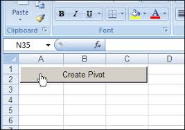 macro creates excel pivot table from