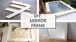 how to build a mirror frame simple