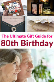 18 best 80th birthday gift ideas for