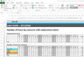 excel schedule templates to