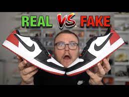 air jordan 1 low black toe real vs fake