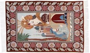 silk tabriz persian carpet