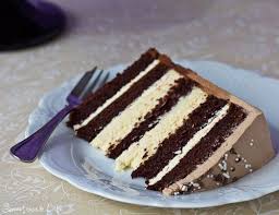 Tun sie es gemäß den anweisungen im feld; Beste Rezeptesammlung Schoko Vanille Torte Diy Desserts Cake Layer Cake