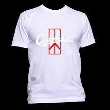 Short Sleeve T-Shirt: Oldsmobile 1950s Vintage Logo – Worldwide Shirts