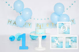 Be sure to check out our free birthday invitations when it's time to plan a special birthday party. Buy First Birthday Balloon One Boxes For Baby Boy With 24 Balloons Baby 1st Birthday Boy Decorations Clear Cube Blocks One Letters As Cake Smash Photoshoot Props First Birthday Decorations Backdrop