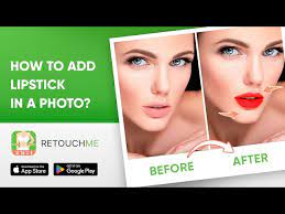 app to add lipstick to photo change