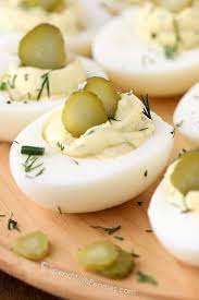 dill pickle deviled eggs spend with