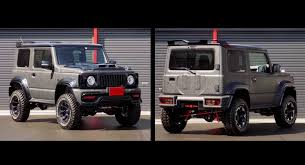 It is available in 8 colors, 4 variants, 1 engine, and 2 transmissions option: Aw Isn T That Cute Wald Gives Birth To Another Tiny Suzuki G Class Carscoops