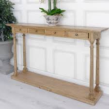 4 drawer hall console table