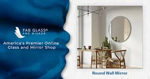 Buy Now Custom Cut Round Wall Mirrors