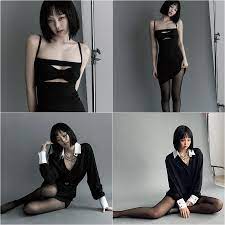BLACKPINKジェニー、胸のラインが露わなカットアウトドレス＋ショートヘアで振りまくオーラ-Chosun Online 朝鮮日報
