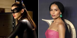 Pfeiffer almost didn't appear in batman returns. she had been attached to star in george miller's lorenzo's oil that year and was replaced. Anne Hathaway Reacts To Zoe Kravitz Landing Catwoman Role Ew Com
